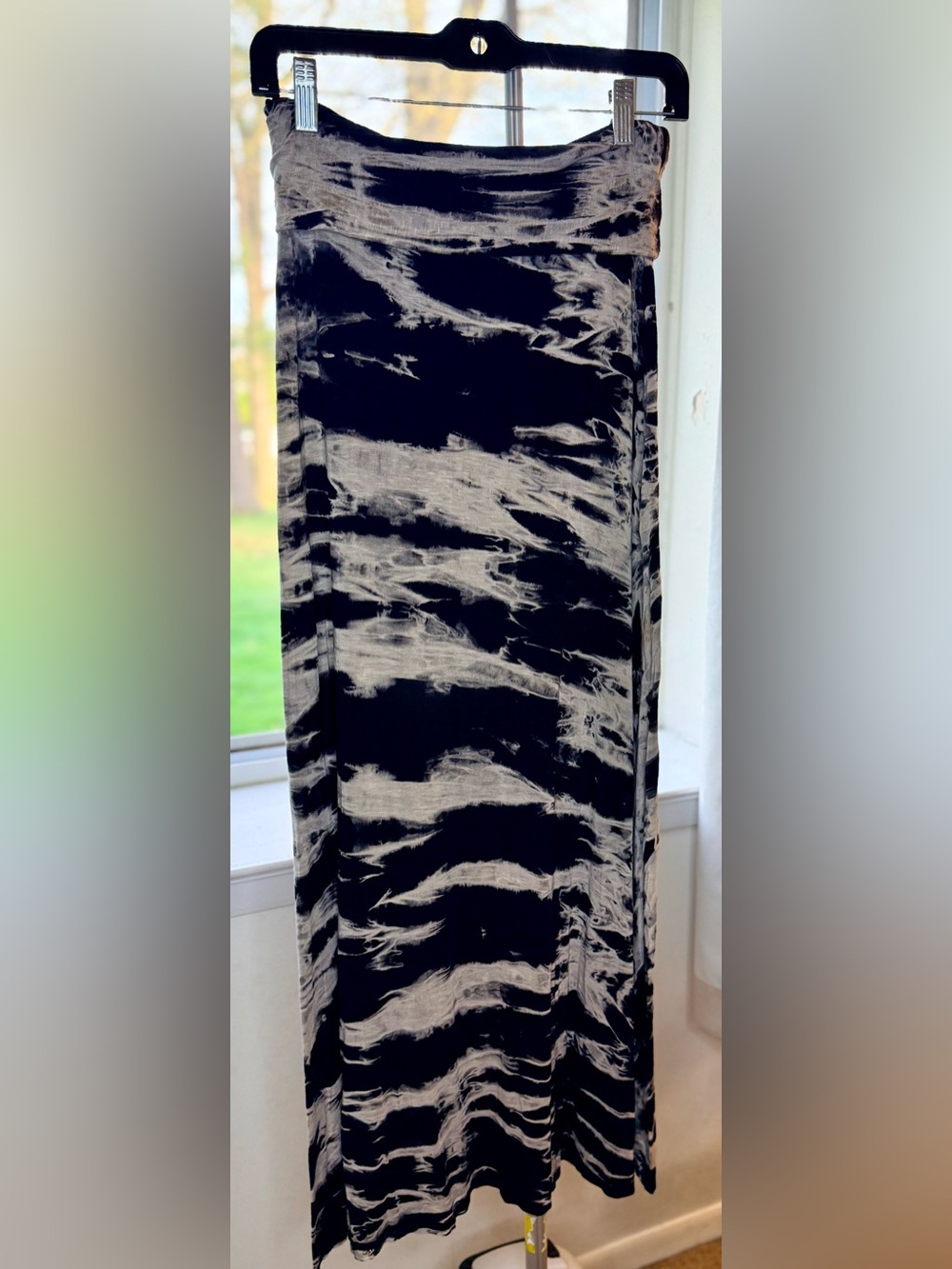 Vintage Lucky Brand swim tie dye bathing suit cover up, dress or maxi skirt M/L